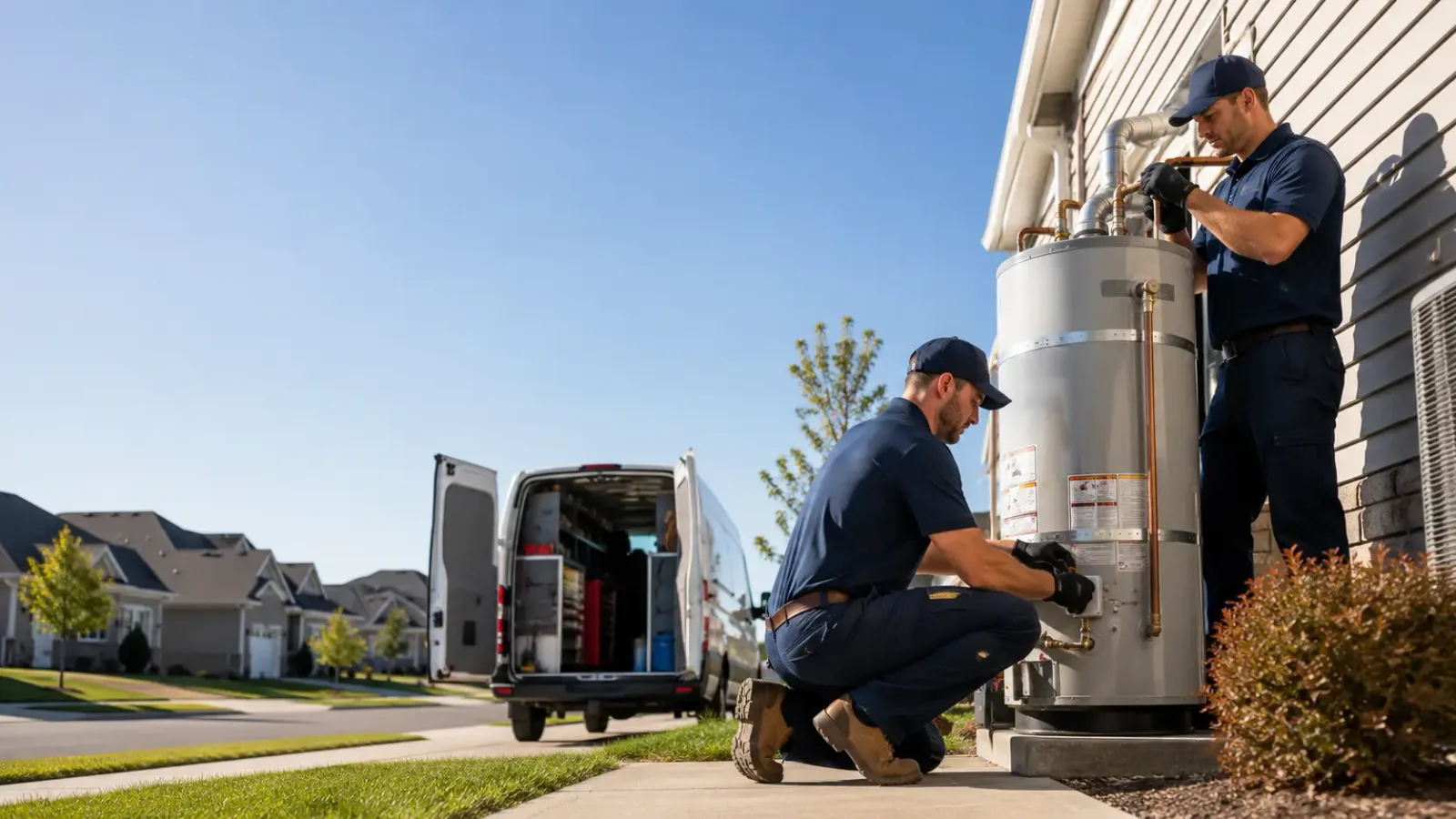 Water Heater Installation in Blue Rock, OH